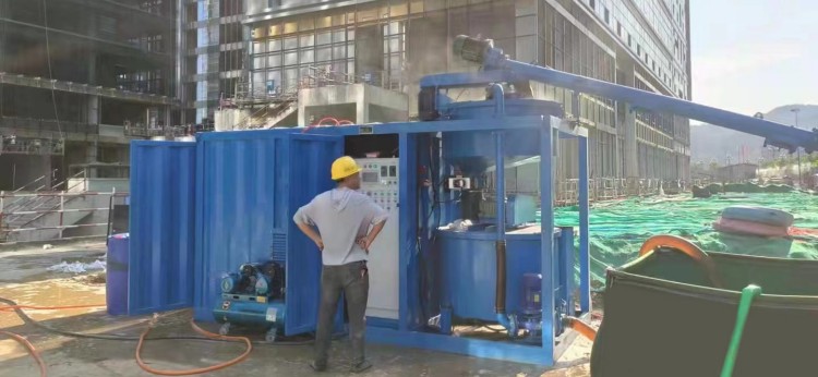 Concrete-Foaming-Machine-Mixing-Station-for-sale